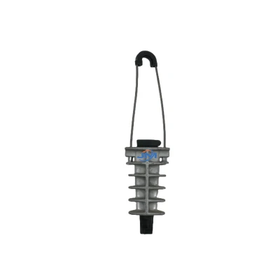 Plastic Overhead Line Cable Anchor Clamp For ADSS Cable